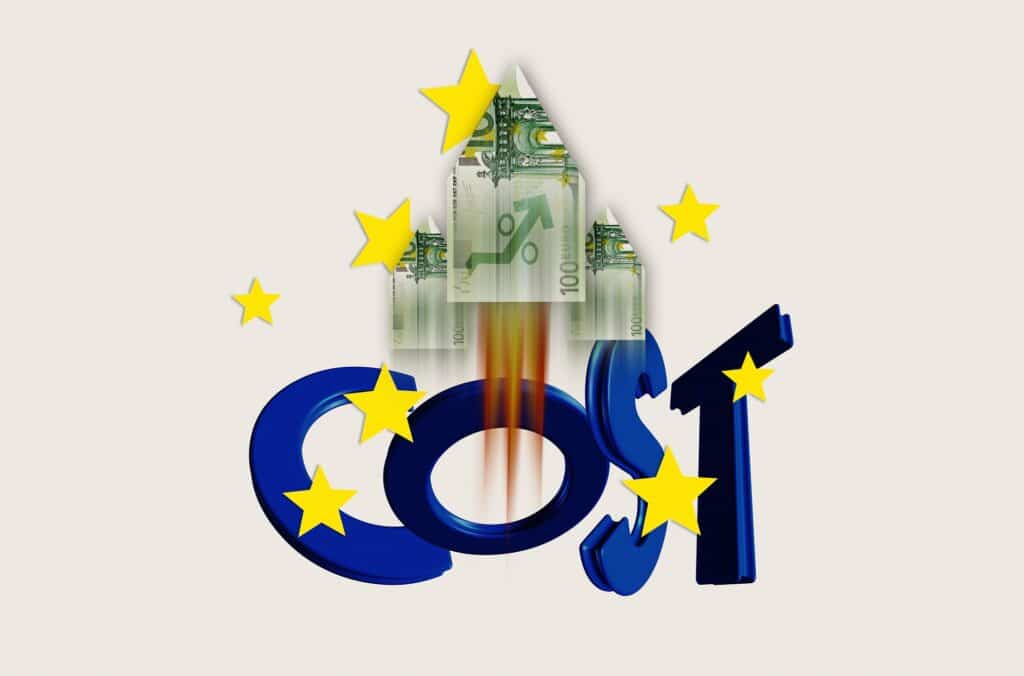 Des coûts plus hauts que prévus par les entreprises européennes concernant leur utilisation du cloud