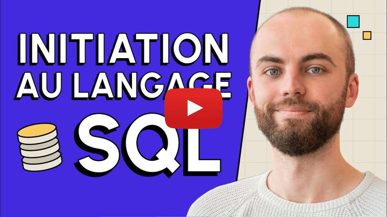 Vidéo formation SQL