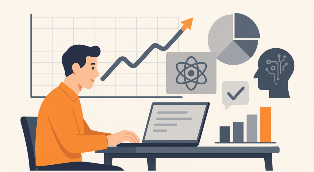 SaaS IA – analyse prédictive et recommandations pour la prise de décision.